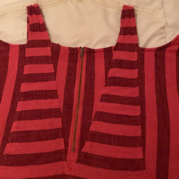 Soft Surroundings Linen Blend! Fun details like POCKETS and Exposed Zipper! - Picture 8 of 9